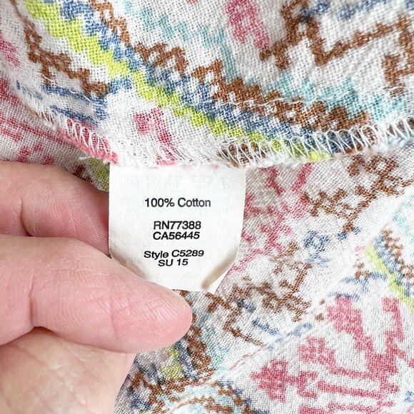 Madewell North Shore Cover-Up Dress in Electric Stitch Size XS - Picture 7 of 9